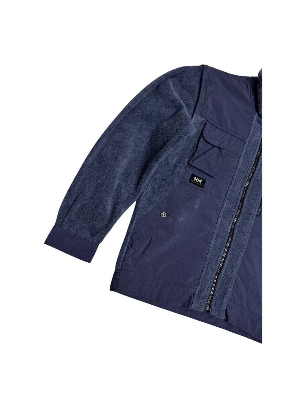 HELLY HANSEN Convertible Zip Off Sleeves FLEECE Winter Jacket Mens Small - Picture 6 of 9